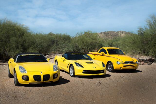 Lingenfelter 3 Yellow Corvettes