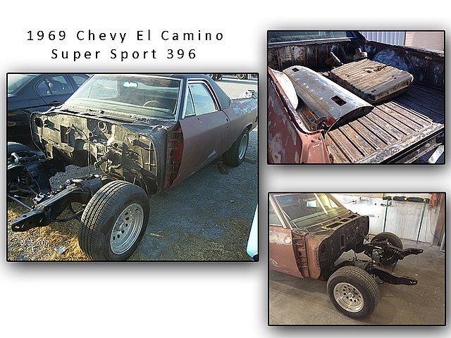 1969 Chevrolet El Camino SS396 Before